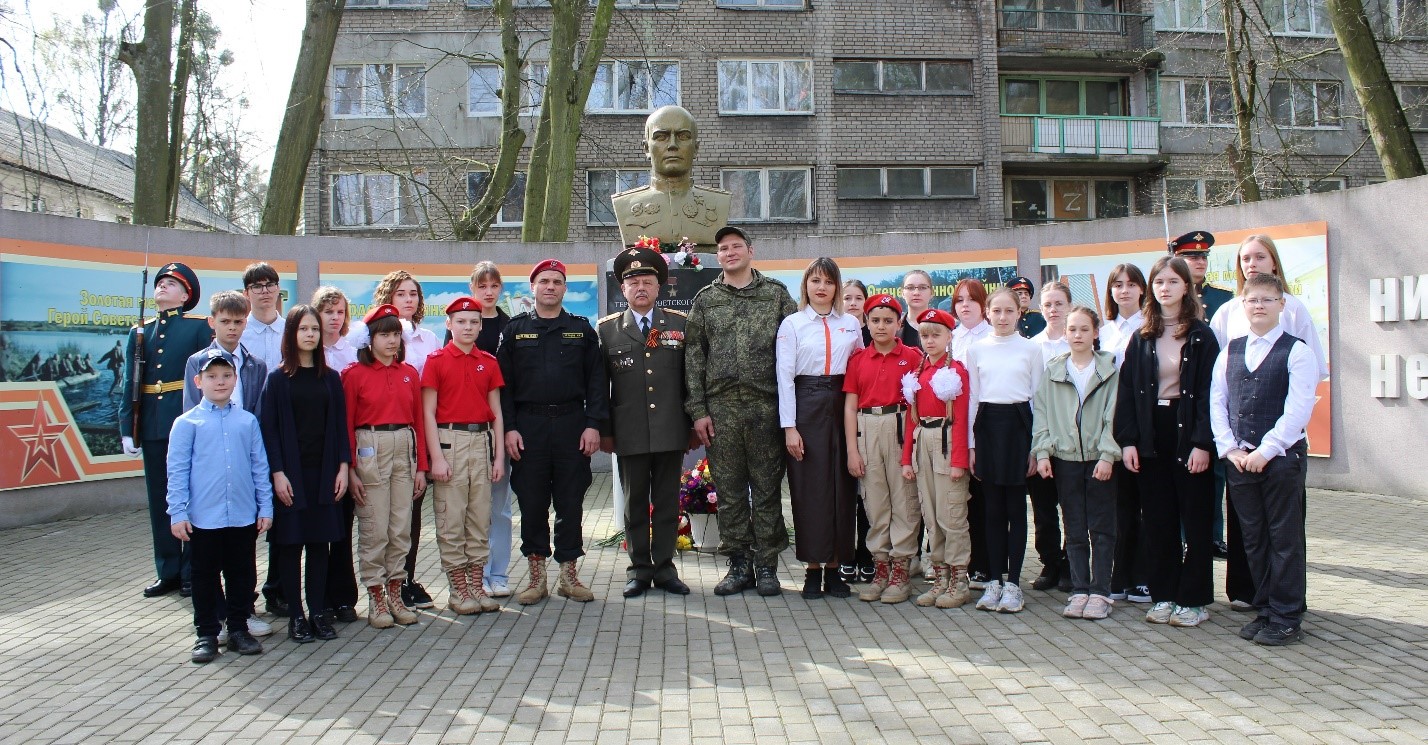 В память о днях штурма Кенигсберга.