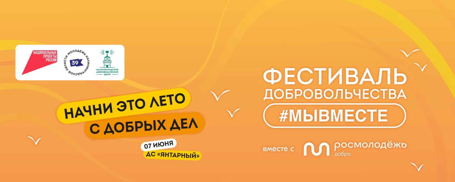 Фестиваль добровольчества #МЫВМЕСТЕ.